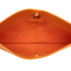 ルイ ヴィトン エピ ポシェット ドゥミリュンヌ ハンドバッグ オレンジ レザー レディース LOUIS VUITTON 【中古】