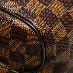 ルイ ヴィトン ダミエ オラフMM ショルダーバッグ N41441 ブラウン PVC レザー レディース LOUIS VUITTON 【中古】