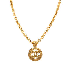 シャネル ココマーク チェーン ロング ネックレス メッキ レディース CHANEL 【中古】