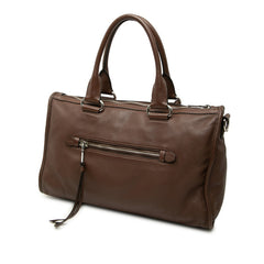 プラダ ハンドバッグ 2WAY ショルダーバッグ ブラウン レザー レディース PRADA 中古