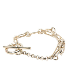 エルメス シェーヌダンクル パンク ST ブレスレット SV925 シルバー レディース HERMES 【中古】