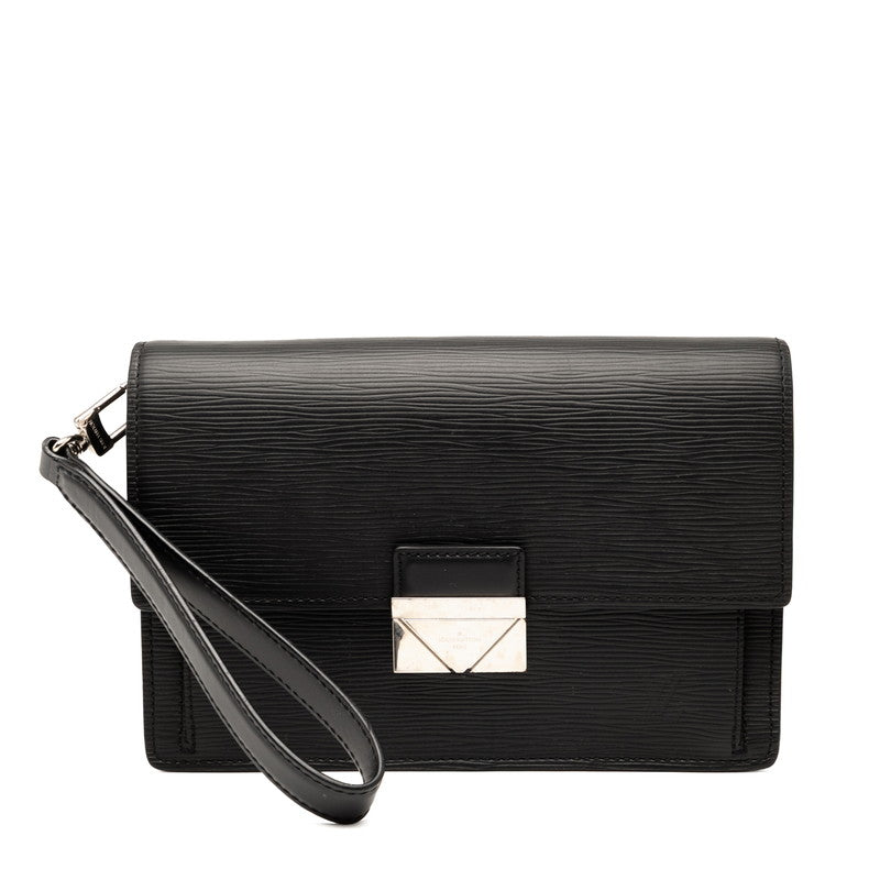 ルイ ヴィトン エピ ポシェット テムズ クラッチバッグ セカンドバッグ M42742 ノワール ブラック レザー メンズ LOUIS VUITTON 【中古】
