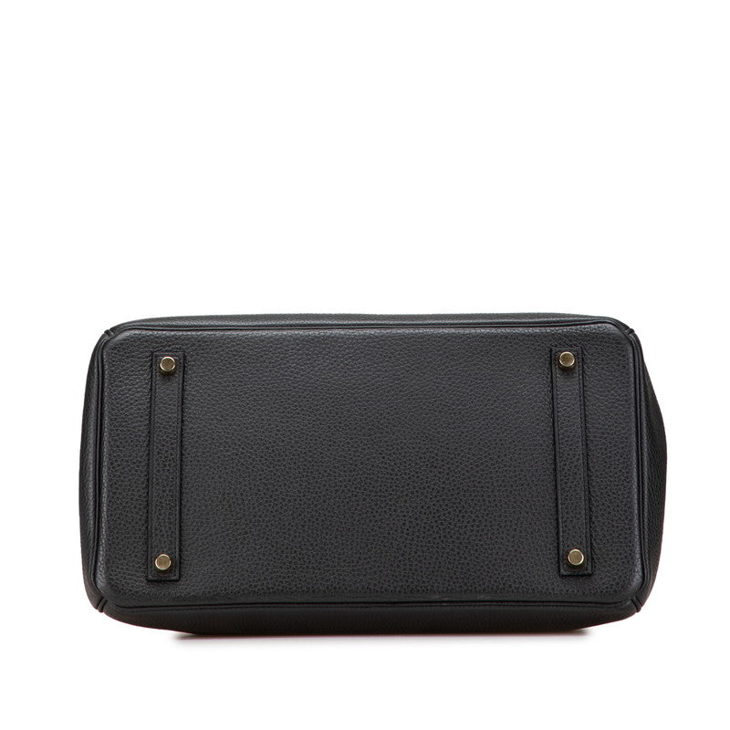 エルメス バーキン35 ハンドバッグ グレー系 ゴールド金具 トゴ レディース HERMES 【中古】