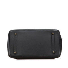 エルメス バーキン35 ハンドバッグ グレー系 ゴールド金具 トゴ レディース HERMES 【中古】
