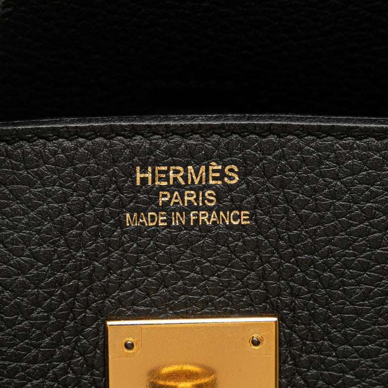 エルメス バーキン35 ハンドバッグ グレー系 ゴールド金具 トゴ レディース HERMES 【中古】