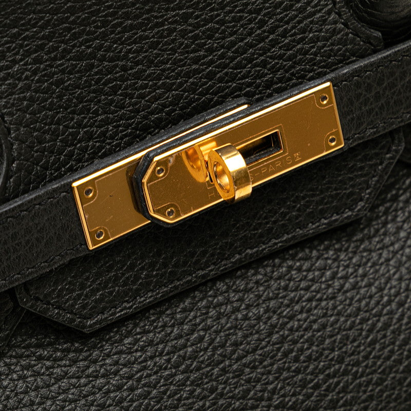 エルメス バーキン35 ハンドバッグ グレー系 ゴールド金具 トゴ レディース HERMES 【中古】