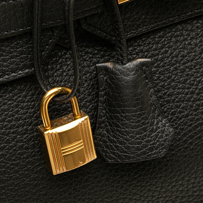 エルメス バーキン35 ハンドバッグ グレー系 ゴールド金具 トゴ レディース HERMES 【中古】