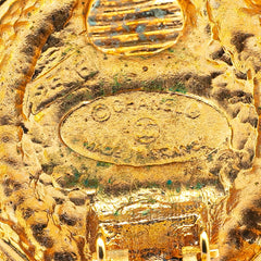 シャネル ラウンド フェイクパール イヤリング ゴールド メッキ レディース CHANEL 【中古】