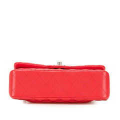 シャネル マトラッセ23 ココマーク Wフラップ チェーン ショルダーバッグ レッド ゴールド金具 キャビアスキン レディース CHANEL 【中古】