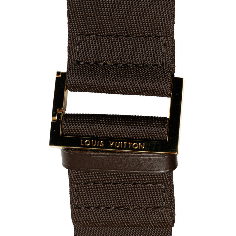 ルイ ヴィトン ダミエ ジェロニモス ボディバッグ ウエストバッグ N51994 ブラウン PVC レザー メンズ LOUIS VUITTON 【中古】