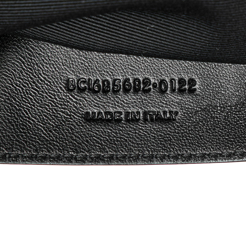 サンローラン YSLロゴ 花 フラワー チェーン ワンショルダーバッグ ライトブルー マルチカラー ポリアミド レディース SAINT LAURENT 【中古】