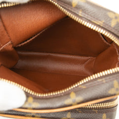 ルイ ヴィトン モノグラム アマゾン 斜め掛け ショルダーバッグ M45236 ブラウン PVC レザー レディース LOUIS VUITTON 中古