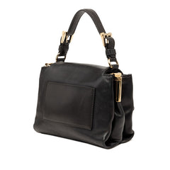ヴェルサーチェ メデューサ ハンドバッグ ショルダーバッグ 2WAY ブラック レザー レディース VERSACE 【中古】