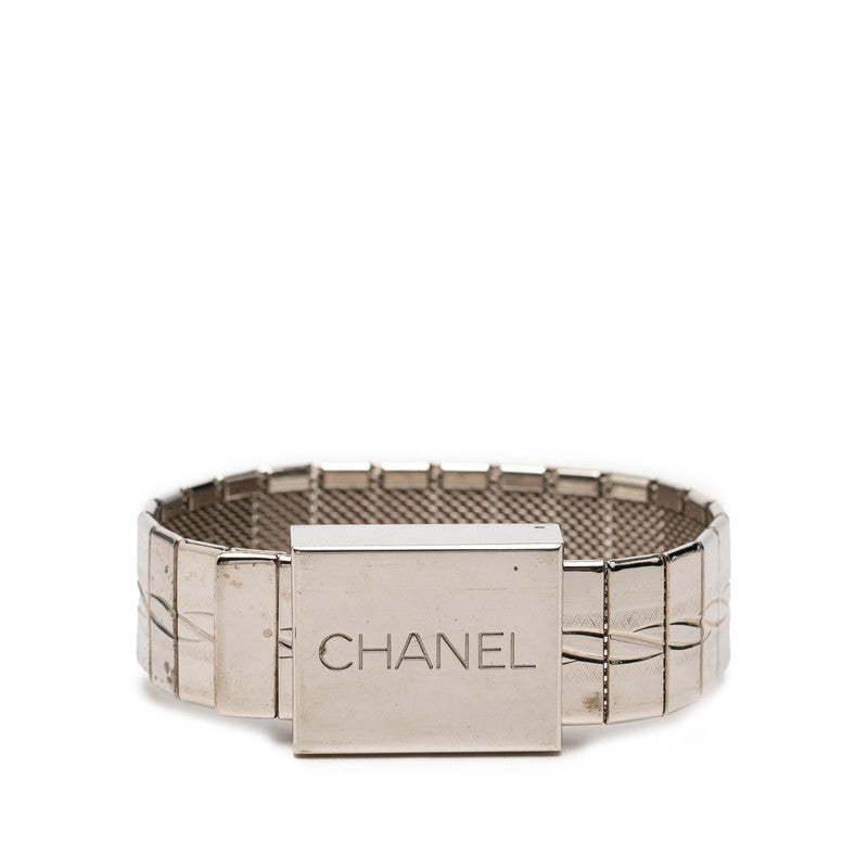 シャネル ヴィンテージ ベルト ブレスレット 98P刻印 シルバー メタル メンズ CHANEL 【中古】