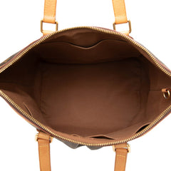 ルイ ヴィトン モノグラム パレルモPM ショルダーバッグ ハンドバッグ 2way M40145 ブラウン PVC レザー レディース LOUIS VUITTON 中古