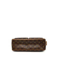 ルイ ヴィトン モノグラム ヴィバシテGM ワンショルダーバッグ M51163 ブラウン PVC レザー レディース LOUIS VUITTON 【中古】