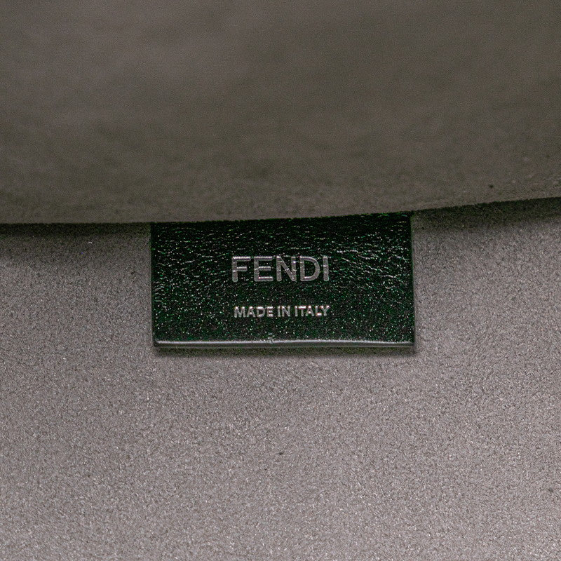 フェンディ ゴートゥー ショッパー Mサイズ トートバッグ ショルダーバッグ 2WAY 7VA583 ブラック レザー レディース FENDI 【中古】