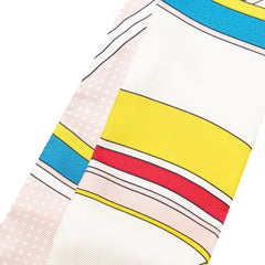 エルメス ツイリー Washington's Carriage Detail ジョージワシントンの馬車 スカーフ ホワイト マルチカラー シルク レディース HERMES 【中古】