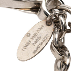 ルイ ヴィトン リミー バッグチャーム キーホルダー M61013 シルバー ピンク ホワイト メタル レディース LOUIS VUITTON 【中古】