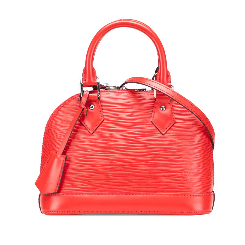 ルイ ヴィトン エピ アルマBB ハンドバッグ ショルダーバッグ 2WAY M41160 コクリコ レッド レザー レディース LOUIS VUITTON 【中古】