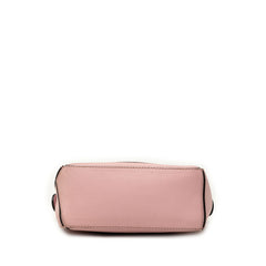 ロエベ パズルバッグ ミニ ハンドバッグ ショルダーバッグ 2WAY 061911 ピンク レザー レディース LOEWE 【中古】