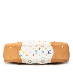 ルイ ヴィトン モノグラム マルチカラー ジュディGM ハンドバッグ チェーン ショルダーバッグ 2WAY M40253 ブロン ホワイト PVC レザー レディース LOUIS VUITTON 【中古】