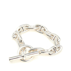 エルメス シェーヌダンクルGM 12コマ ブレスレット SV925 シルバー メンズ HERMES 【中古】