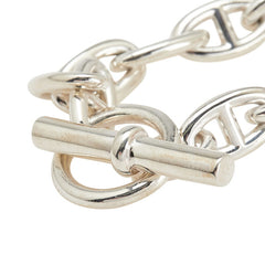 エルメス シェーヌダンクルGM 12コマ ブレスレット SV925 シルバー メンズ HERMES 【中古】