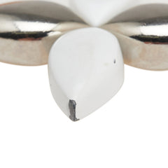 ルイ ヴィトン バッグチャーム トゥイスト キーリング キーホルダー M68010 シルバー ホワイト メタル レディース LOUIS VUITTON 【中古】