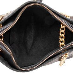 ルイ ヴィトン モノグラム スレンヌBB チェーンショルダーバッグ ハンドバッグ M43775 ブラウン ブラック PVC レザー レディース LOUIS VUITTON 【中古】