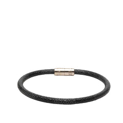 ルイ ヴィトン ダミエ グラフィット ブラスレ キープイット ブレスレット M6609E ブラック シルバー PVC メタル メンズ LOUIS VUITTON 【中古】