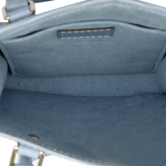 ルイ ヴィトン エピ プティット サックプラ ハンドバッグ ショルダーバッグ 2WAY M80167 ブルー レザー レディース LOUIS VUITTON 【中古】