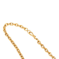シャネル ココマーク チェーン メダル ペンダント ネックレス ゴールド メッキ レディース CHANEL 【中古】
