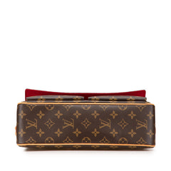 ルイ ヴィトン モノグラム ヴィバシテMM ワンショルダーバッグ M51164 ブラウン PVC レザー レディース LOUIS VUITTON 【中古】