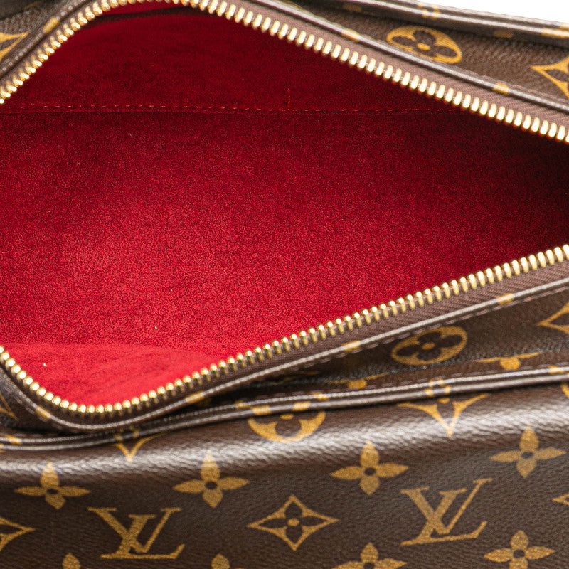 ルイ ヴィトン モノグラム ヴィバシテMM ワンショルダーバッグ M51164 ブラウン PVC レザー レディース LOUIS VUITTON 【中古】