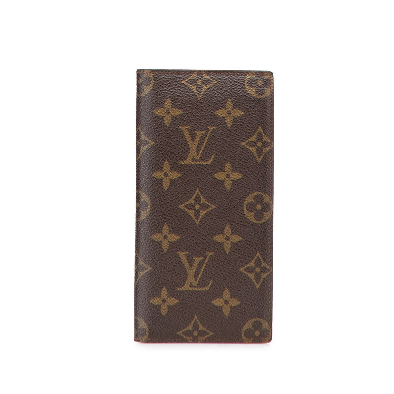 ルイ ヴィトン モノグラム アジェンダ オリゾンタル 手帳カバー R20008 ブラウン PVC レザー 紙 レディース LOUIS VUITTON 【中古】