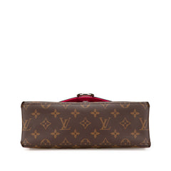 ルイ ヴィトン モノグラム エピ サンミシェル ショルダーバッグ M43578 フリージア ブラウン PVC レザー レディース LOUIS VUITTON 【中古】