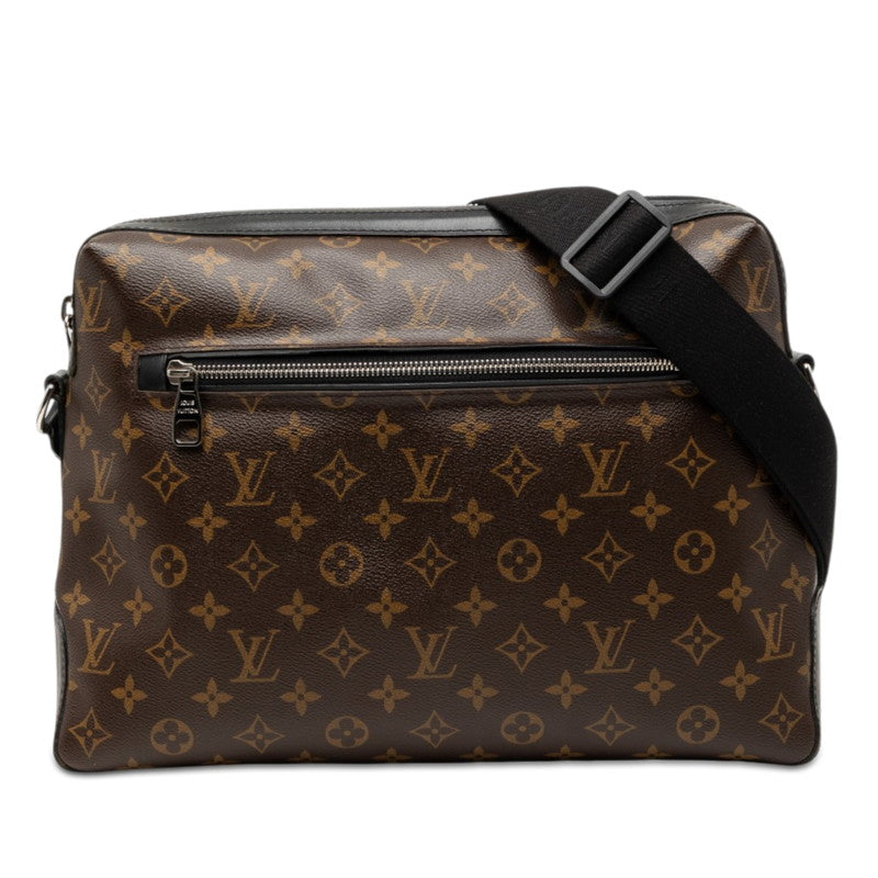ルイ ヴィトン モノグラム マカサー トーレス 斜め掛け ショルダーバッグ M40387 ブラウン PVC レザー レディース LOUIS VUITTON 【中古】