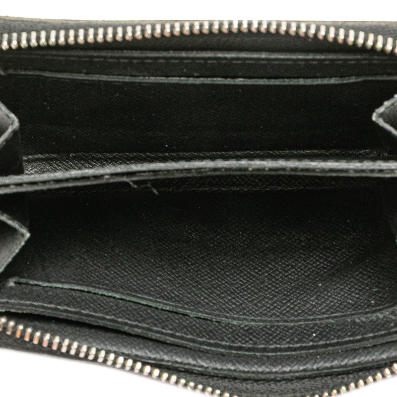 ルイ ヴィトン ダミエグラフィット ジッピーコインパース コインケース N63076 ブラック PVC レザー メンズ LOUIS VUITTON 【中古】