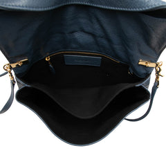 バレンシアガ ジャイアント エンベロープクラッチ 斜め掛け ショルダーバッグ 2WAY 327079 ブルー レザー レディース BALENCIAGA 【中古】