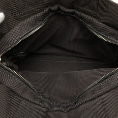 エルメス エールライン トートPM トートバッグ グレー ブラック キャンバス レディース HERMES 【中古】