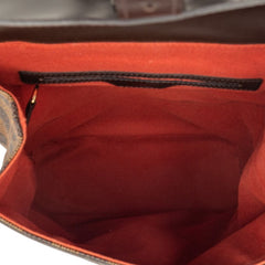 ルイ ヴィトン ダミエ ソーホー リュック バックパック N51132 ブラウン PVC レザー レディース LOUIS VUITTON 中古