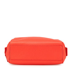 バレンシアガ 斜め掛け ショルダーバッグ 408691 レッド レザー レディース BALENCIAGA 【中古】