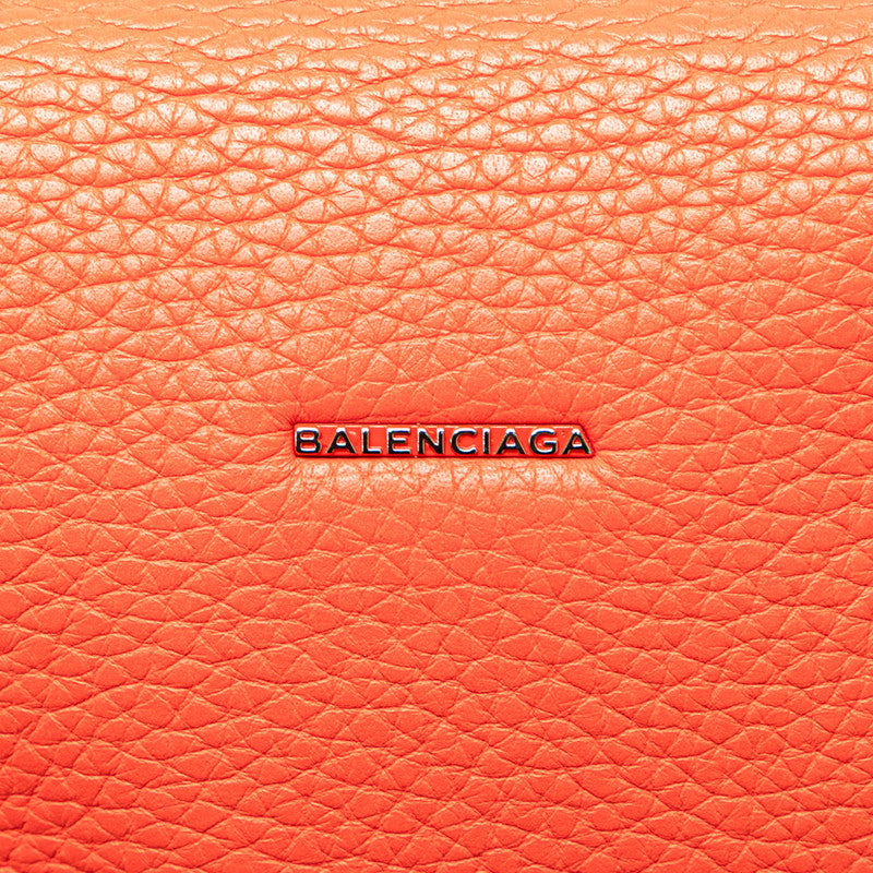 バレンシアガ 斜め掛け ショルダーバッグ 408691 レッド レザー レディース BALENCIAGA 【中古】