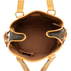 ルイ ヴィトン モノグラム バティニョール ハンドバッグ トートバッグ M51156 ブラウン PVC レザー レディース LOUIS VUITTON 中古
