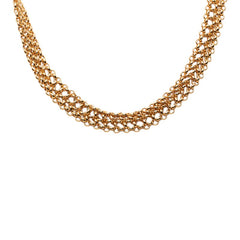 シャネル チェーン ネックレス 02A ゴールド メッキ GP レディース CHANEL 【中古】