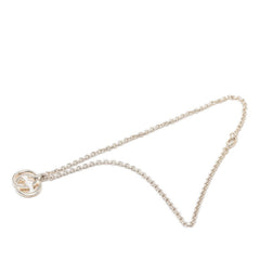 グッチ インターロッキングＧ チェーン ペンダント ネックレス SV925 シルバー レディース GUCCI 【中古】