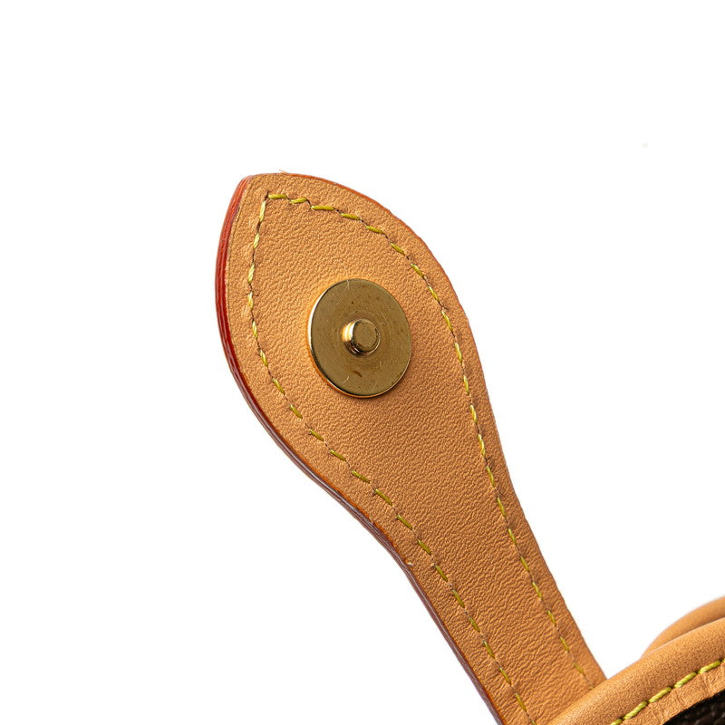 ルイ ヴィトン モノグラム フォールド ミー ポーチ ショルダーバッグ M80874 ブラウン PVC レザー レディース LOUIS VUITTON 【中古】