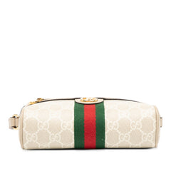 グッチ GGスプリーム オフィディア ショルダーバッグ 816359 ベージュ PVC レザー レディース GUCCI 【中古】