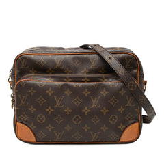 ルイ ヴィトン モノグラム ナイル ショルダーバッグ M45244 ブラウン PVC レザー レディース LOUIS VUITTON 【中古】